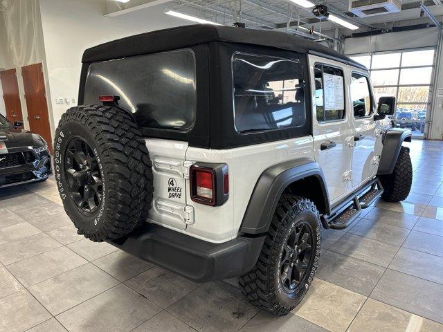 used 2022 Jeep Wrangler Unlimited car, priced at $31,000