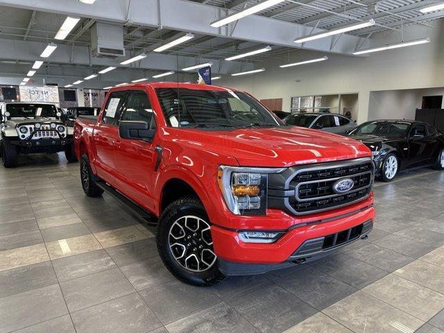 used 2022 Ford F-150 car, priced at $38,500