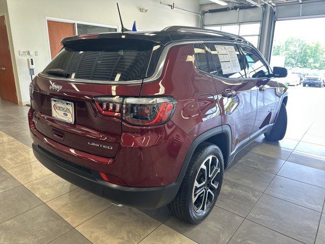 used 2022 Jeep Compass car, priced at $24,000