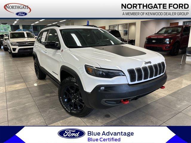 used 2022 Jeep Cherokee car, priced at $29,500