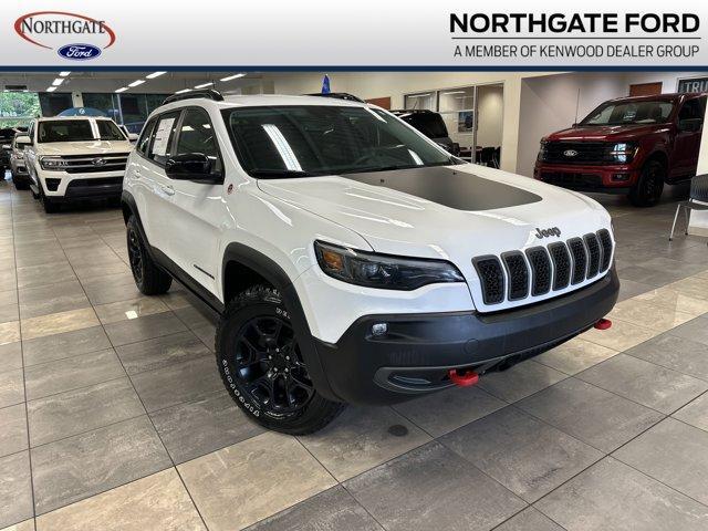 used 2022 Jeep Cherokee car, priced at $30,500
