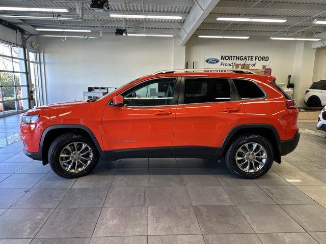 used 2021 Jeep Cherokee car, priced at $23,500