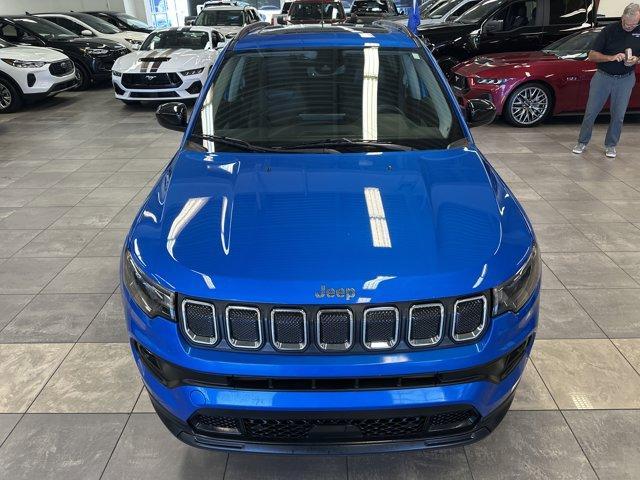 used 2022 Jeep Compass car, priced at $20,500