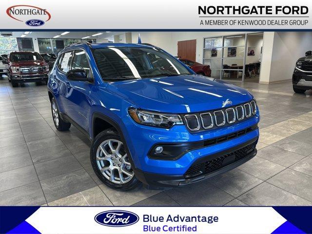 used 2022 Jeep Compass car, priced at $20,500