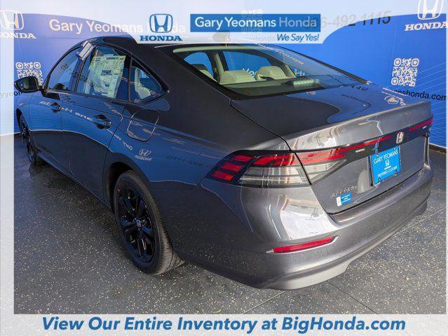 new 2025 Honda Accord car, priced at $31,755