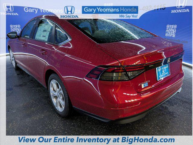 new 2025 Honda Accord car, priced at $29,945