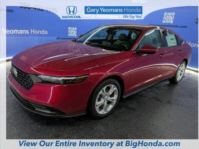 new 2025 Honda Accord car, priced at $29,945
