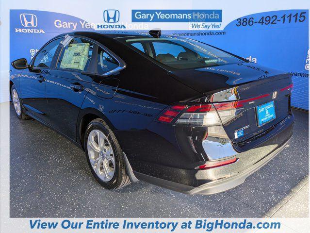 new 2025 Honda Accord car, priced at $28,490