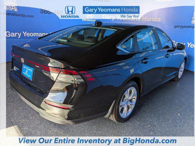 new 2025 Honda Accord car, priced at $28,490
