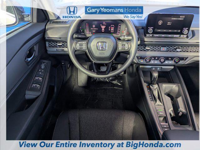 new 2025 Honda Accord car, priced at $31,755
