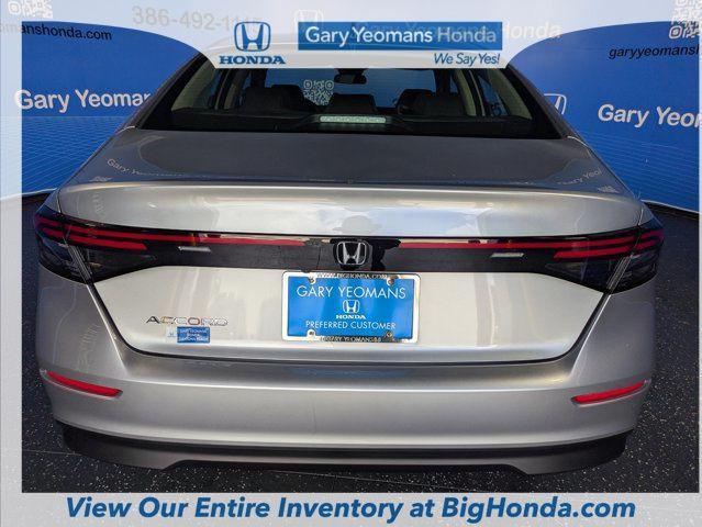 new 2025 Honda Accord car, priced at $31,755