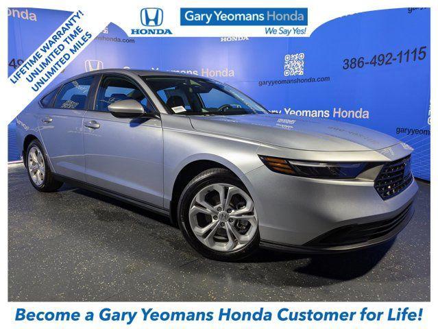 new 2025 Honda Accord car, priced at $27,445