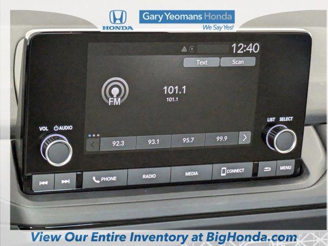 new 2025 Honda Accord car, priced at $29,445