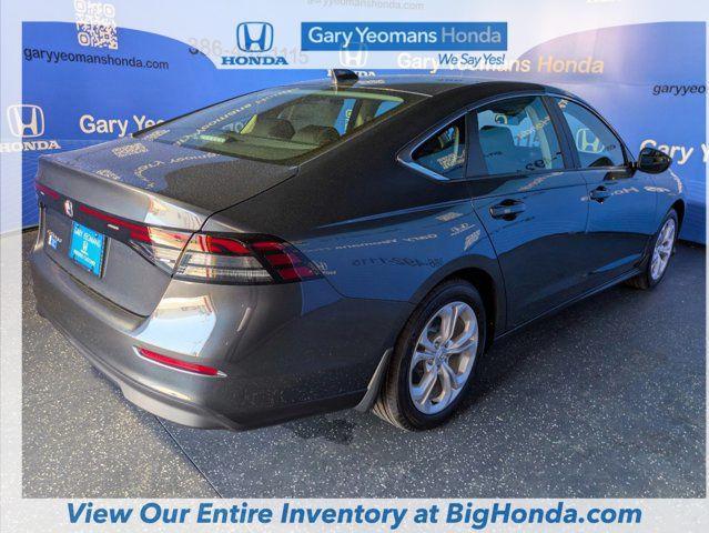 new 2025 Honda Accord car, priced at $29,445