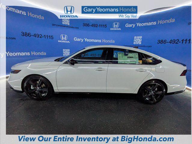 new 2025 Honda Accord Hybrid car, priced at $36,980