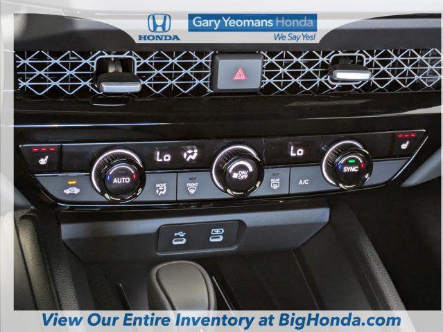 new 2025 Honda Accord Hybrid car, priced at $36,980