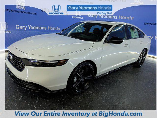 new 2025 Honda Accord Hybrid car, priced at $36,980