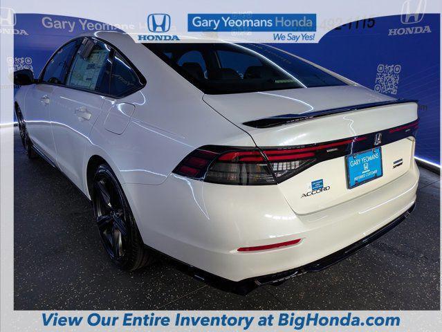 new 2025 Honda Accord Hybrid car, priced at $36,980