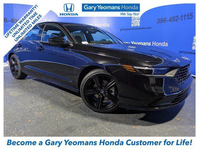 new 2025 Honda Accord Hybrid car, priced at $33,525