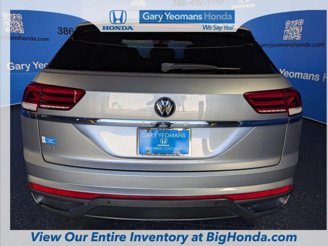 used 2022 Volkswagen Atlas Cross Sport car, priced at $20,999