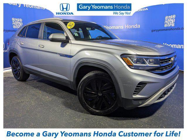 used 2022 Volkswagen Atlas Cross Sport car, priced at $20,999