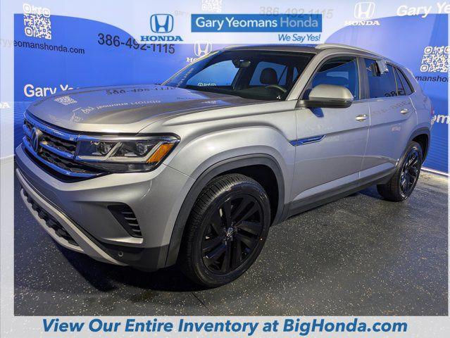used 2022 Volkswagen Atlas Cross Sport car, priced at $20,999