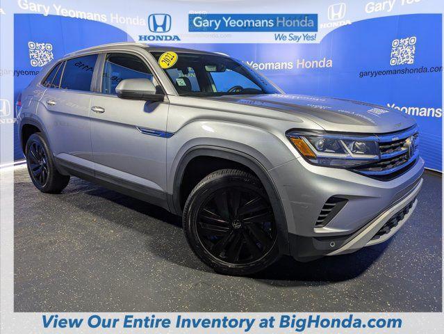 used 2022 Volkswagen Atlas Cross Sport car, priced at $20,999