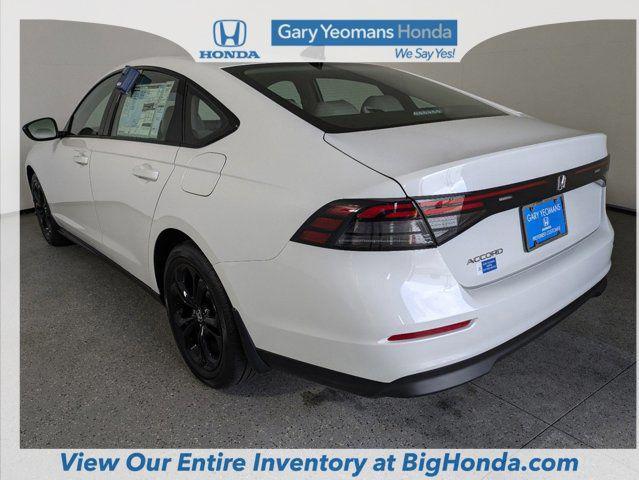 new 2025 Honda Accord car, priced at $31,165