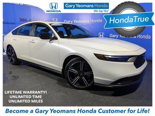 used 2024 Honda Accord Hybrid car, priced at $29,974