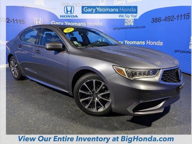 used 2018 Acura TLX car, priced at $22,500