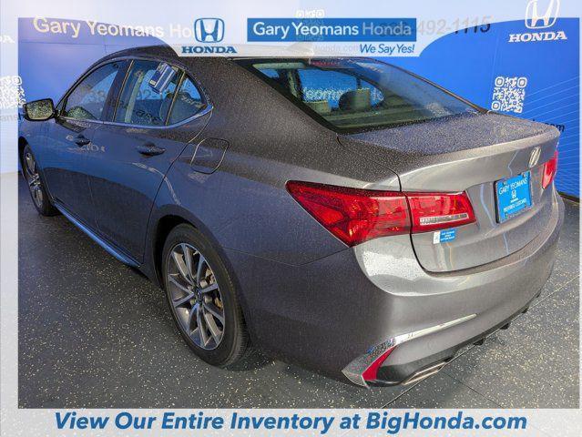 used 2018 Acura TLX car, priced at $22,500