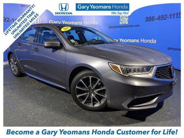 used 2018 Acura TLX car, priced at $22,500
