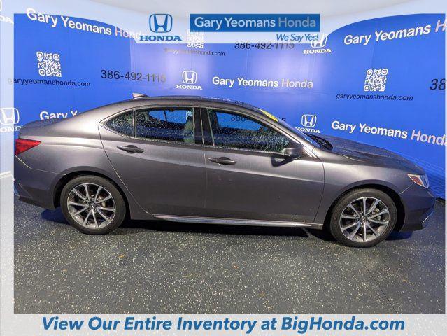 used 2018 Acura TLX car, priced at $22,500