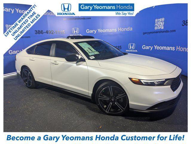 new 2025 Honda Accord Hybrid car, priced at $33,260