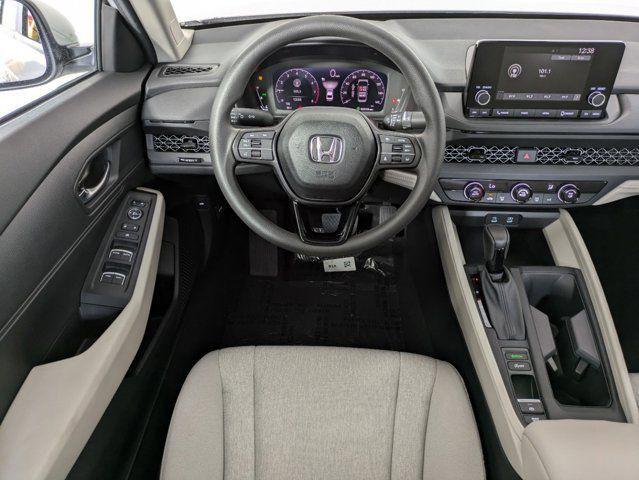 new 2025 Honda Accord car, priced at $29,696