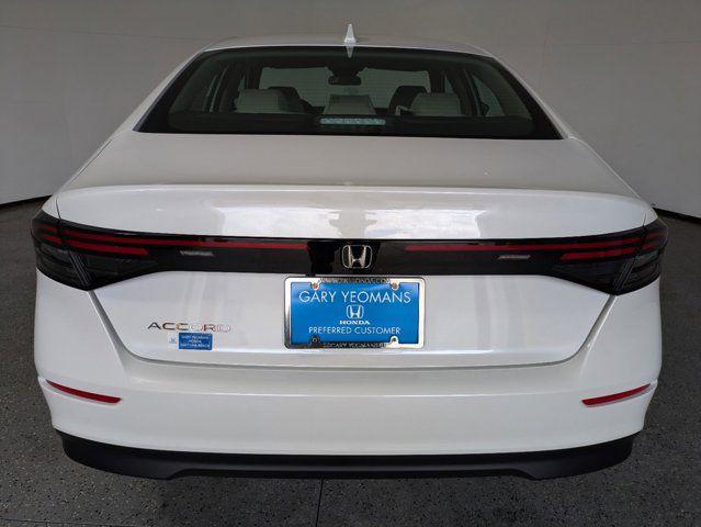 new 2025 Honda Accord car, priced at $29,696