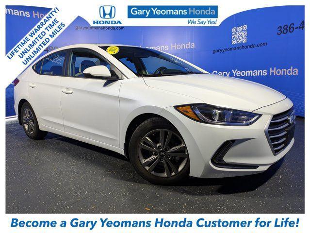 used 2018 Hyundai Elantra car, priced at $14,999