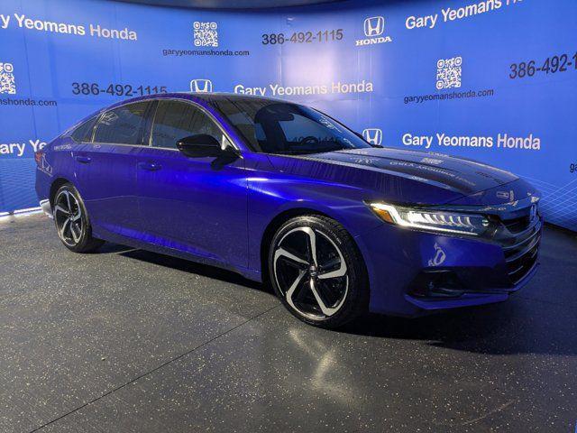 used 2021 Honda Accord car, priced at $27,334