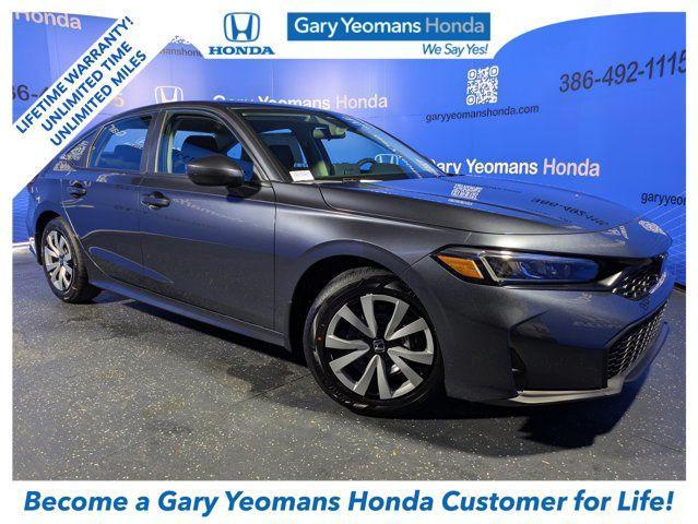 new 2026 Honda Civic car, priced at $25,790