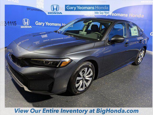 new 2026 Honda Civic car, priced at $25,790