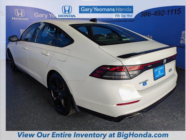 used 2023 Honda Accord Hybrid car, priced at $31,000