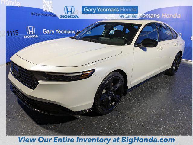 used 2023 Honda Accord Hybrid car, priced at $31,000