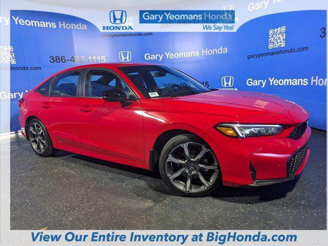 new 2025 Honda Civic Hybrid car, priced at $32,100