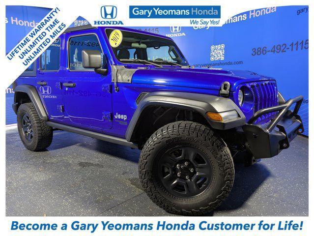 used 2019 Jeep Wrangler Unlimited car, priced at $23,934