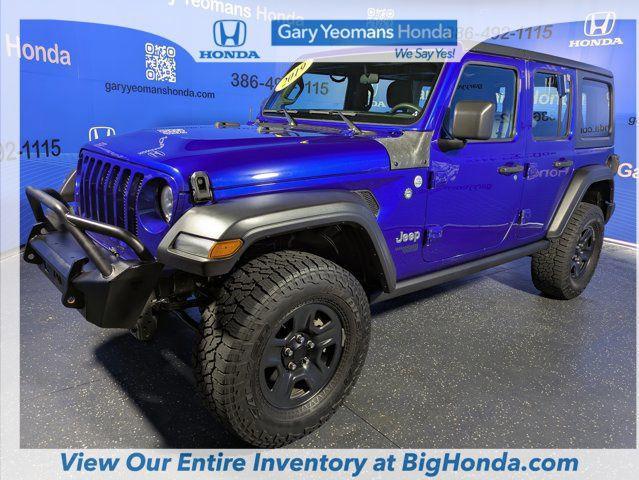 used 2019 Jeep Wrangler Unlimited car, priced at $23,934