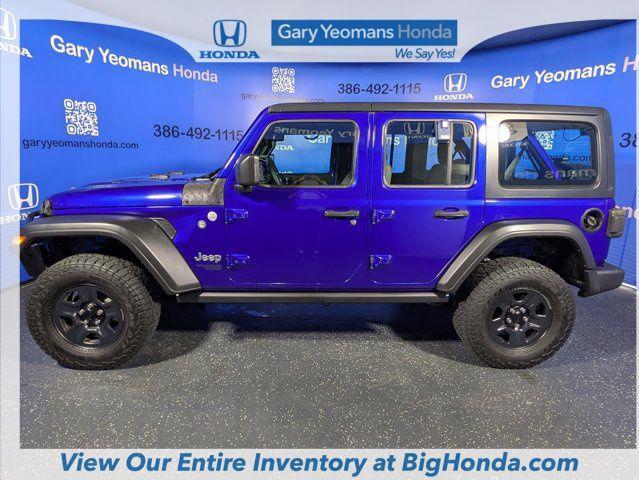 used 2019 Jeep Wrangler Unlimited car, priced at $23,934
