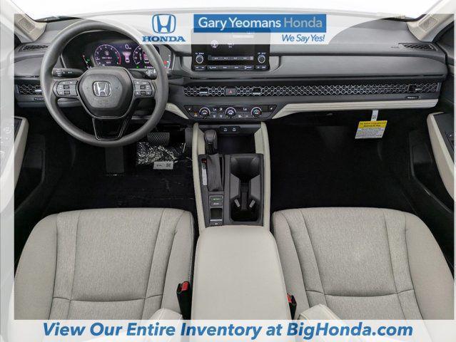 new 2025 Honda Accord car, priced at $32,165