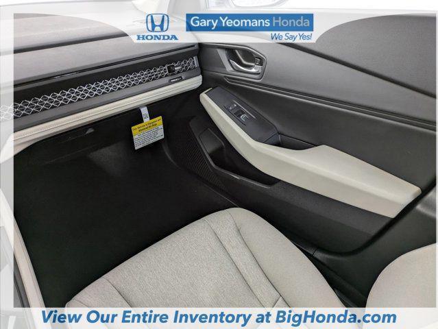 new 2025 Honda Accord car, priced at $32,165