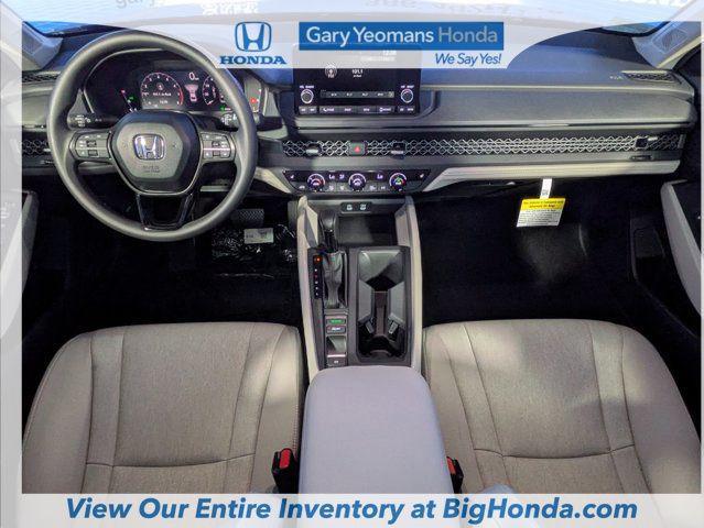 new 2025 Honda Accord car, priced at $30,560