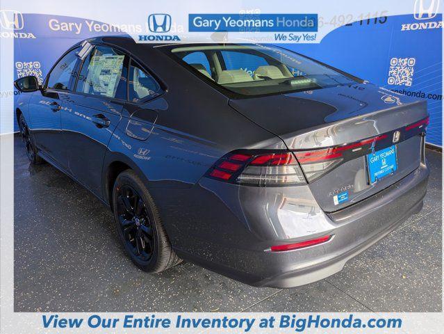 new 2025 Honda Accord car, priced at $30,560